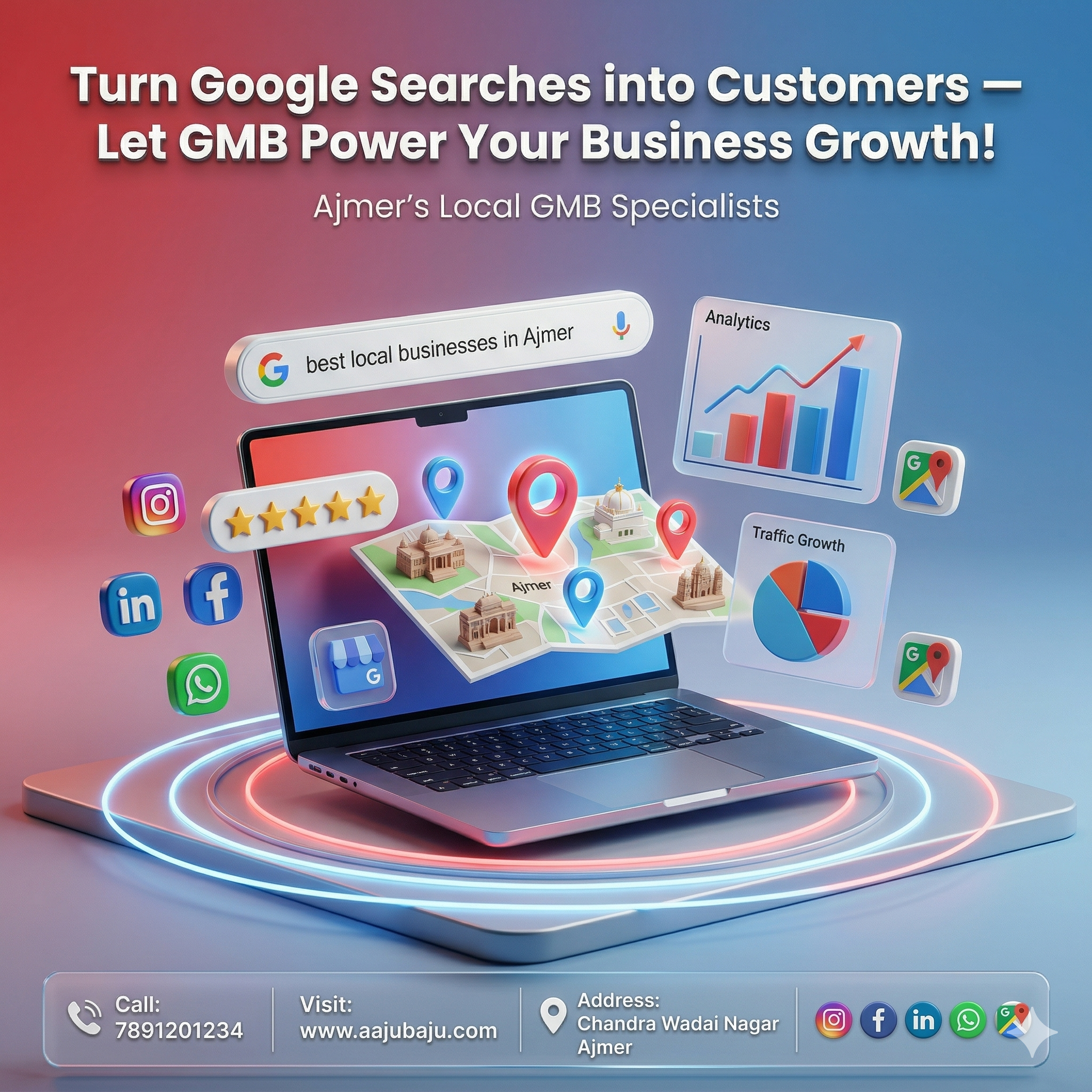 google business profile ajmer setup kaise karein