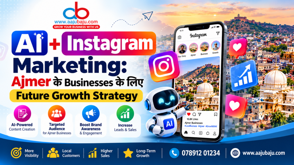AI + Instagram Marketing: Ajmer के Businesses के लिए Future Growth Strategy