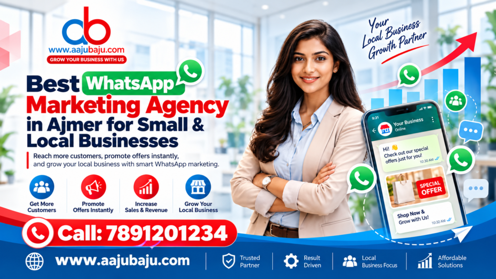 Aajubaju Digital Marketing Agency in Ajmer